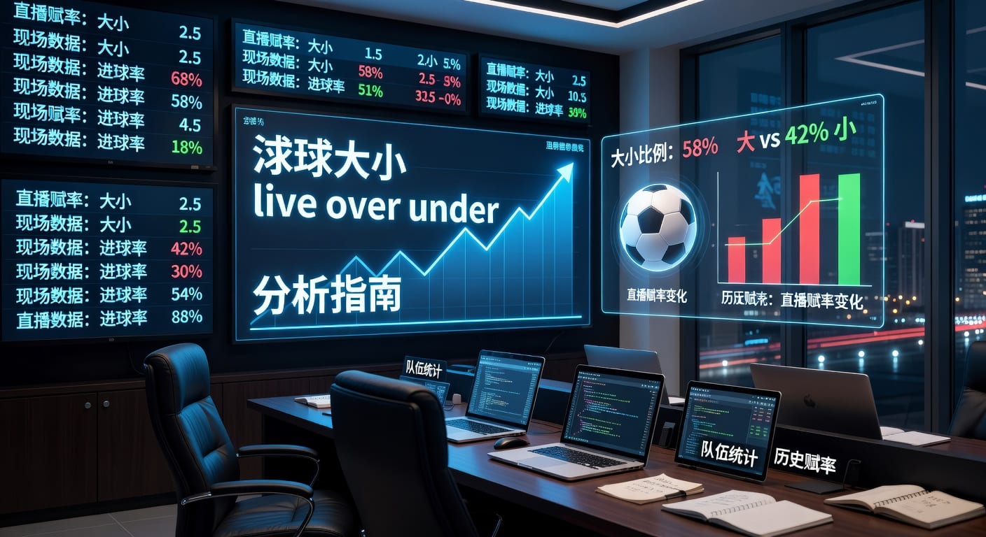 滚球大小 live over under 实战分析与场中判断
