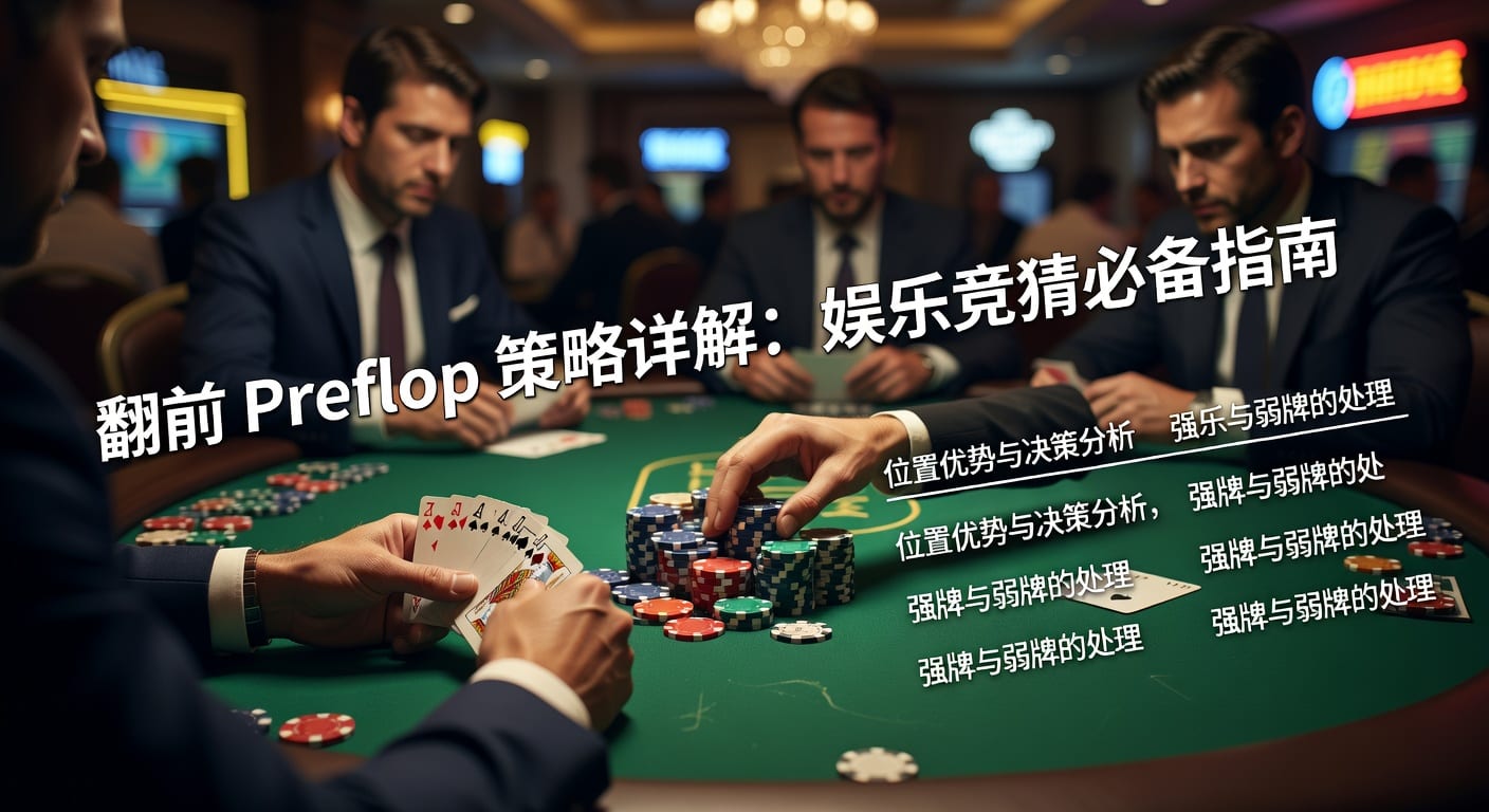 翻前 preflop：起手牌选择与赛前决策指南