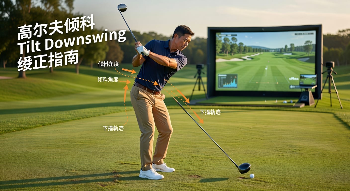 倾斜 tilt downswing：动作识别与走势判断